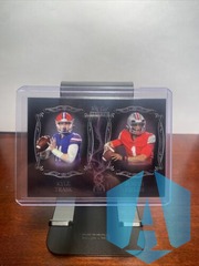 2021 MATTE Black Dueling Guns Purple Kyle Trask Justin Fields #MDG-8 Rookie